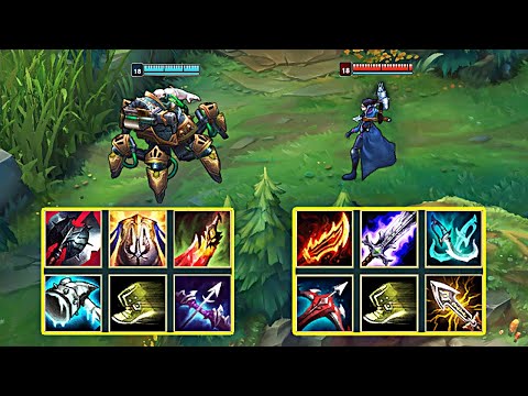 VAYNE vs URGOT FULL BUILD FIGHTS & Best Moments!