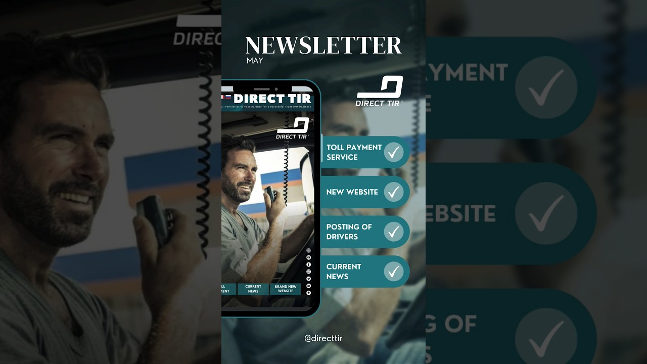 🚨May edition available now!🗞#newsletter #postingdrivers #may #tollpayment #site #directir #transport