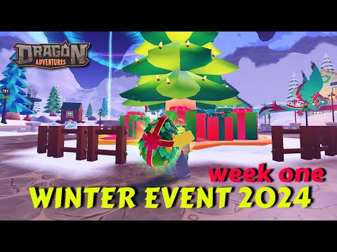 Winter Event 2024 Dragon Adventures | How to get Winter Egg 2024 FAST