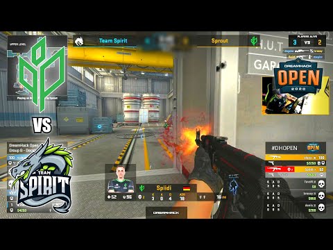 Sprout vs Spirit - DreamHack Open January | CSGO HIGHLIGHTS