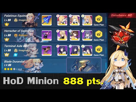 Honkai Impact 3rd SEA : EX Abyss Red Lotus HoD Minion (IMG+) 442D (888+pts.)