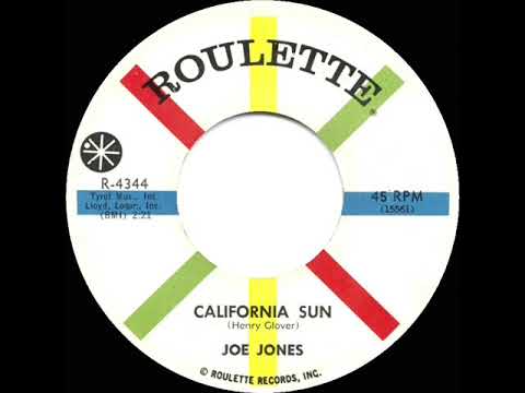 1st RECORDING OF: California Sun - Joe Jones (1961)