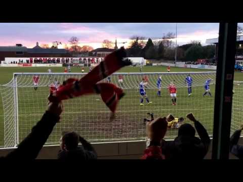 Adriano Basso Penalty save for FC United of Manchester away at Worcester City on 14.01.2017