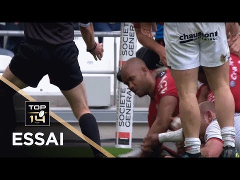 TOP 14 - Essai JP PIETERSEN (RCT) - Toulon - Toulouse - J21 - Saison 2018/2019