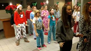 Kylie Show Choir Dec 2017 Byron Bank