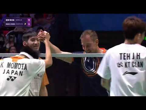 Day 2 | Exhibition Match King Cup International Badminton Open 2025 | Kento Momota vs Peter Gade