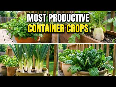 Top 15 Most Productive Container Garden Crops for Small Spaces
