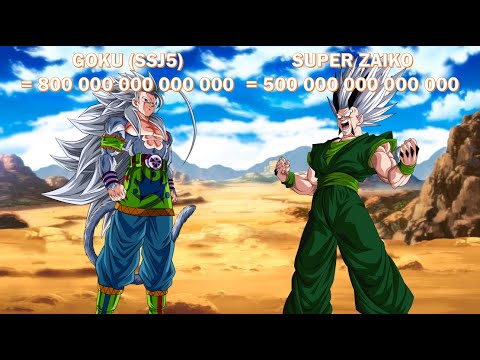 Power Levels DBAF Zaiko Saga (Toyotaro)