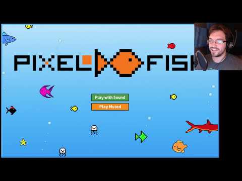 Little fishy chomp... | Pixel Fish