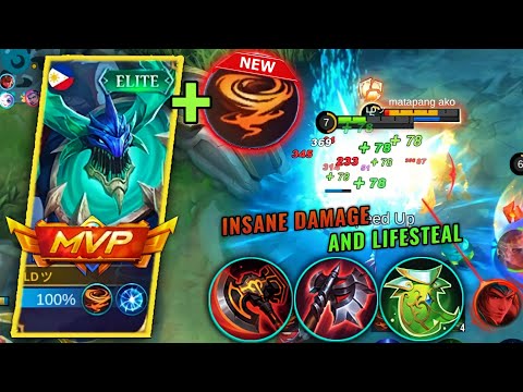 BUFFED THAMUZ NEW BEST BUILD AND EMBLEM 2022 | TOP GLOBAL THAMUZ (ADVANCE SERVER) | MLBB