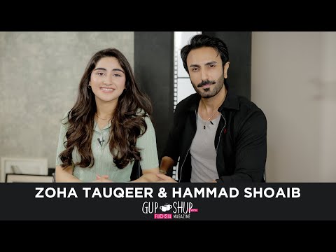 Zoha Tauqeer & Hammad Shoaib AKA Eshal & Ashir From Chalbaaz | Gup Shup With FUCHSIA