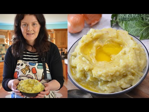 Classic Irish Colcannon | Potatoes, Cabbage and Butter Done Properly