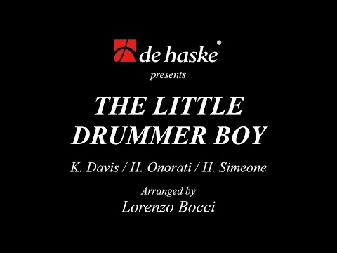 THE LITTLE DRUMMER BOY - K. Davis/H. Onorati/H. Simeone/Arr. Lorenzo Bocci