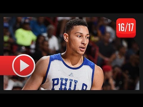 Ben Simmons Full SL Highlights vs Bulls (2016.07.10) - 18 Pts