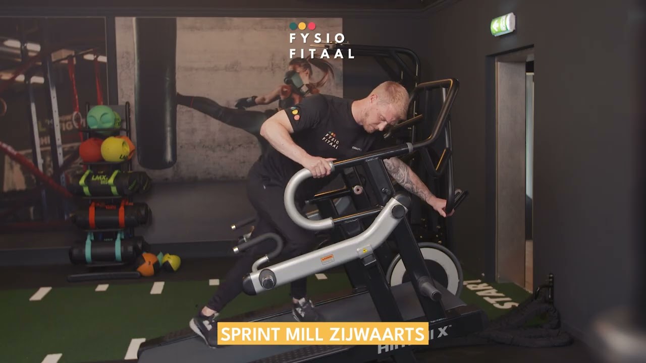 Video thumbnail: Sprint mill zijwaarts — instructievideo