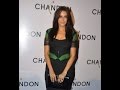 Neha Dhupia Hot Deep Cleavage Show Pics In Short Dress At Chandon Wine Launch Event