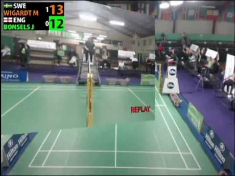 Fyffes Irish Future Series - Mens Singles semi final, Set 2 (Wigardt v Bonsels)