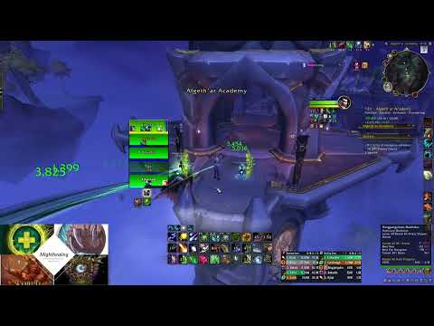 +21 Algeth'ar Academy -Dragonflight Mythic, Resto druid, Forified. New DPS Onyx Annulet. 10.0.7
