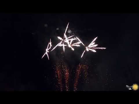 Feu d'artifice pour un anniversaire dans le Puy-de-Dôme