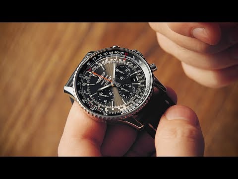Part of a video titled How On Earth Does A Navitimer Work? | Watchfinder & Co. - YouTube
