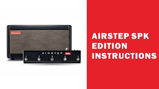 Video thumbnail for AIRSTEP SPK Edition Instructions by XSONIC