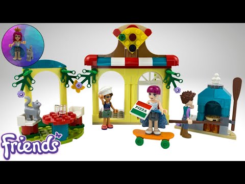 LEGO Friends Pizzeria - HLC Pizzeria 41705 Velocidade de construção e revisão