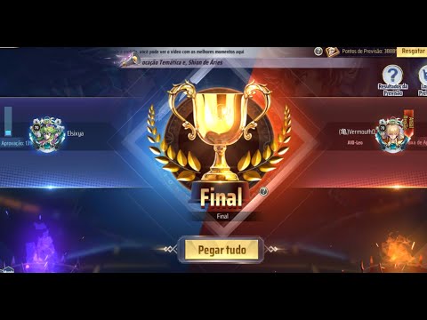 🔴DANTE VS THEDORROW + FINAL DO JAMIEL INTERSERVIDOR   -  SAINT SEIYA AWAKENING