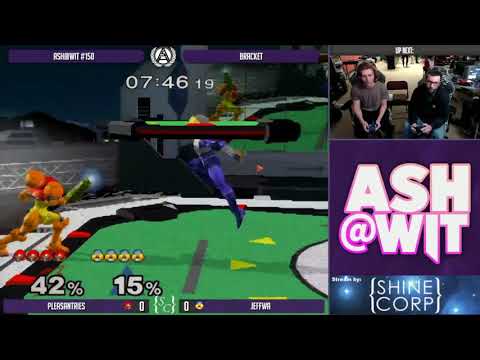 JeffWa (Sheik) vs Pleasantries (Samus) - ASH@WIT #150 Melee Bracket