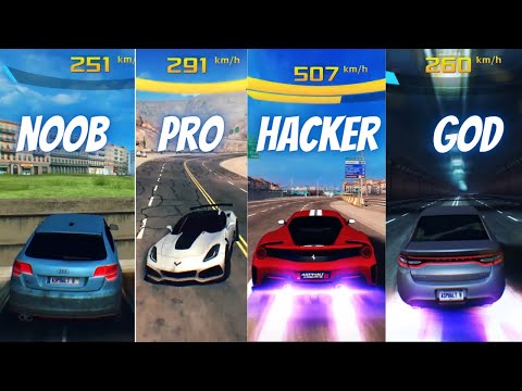 Noob VS Pro VS Hacker VS God