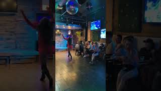 Chicago drag queen performs Jennifer Lopez let’s get loud at fantasy in Chicago illinois