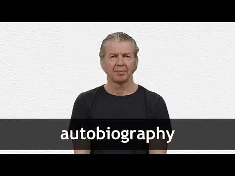 AUTOBIOGRAPHY DEFINITION IN ENGLISH visual data 7