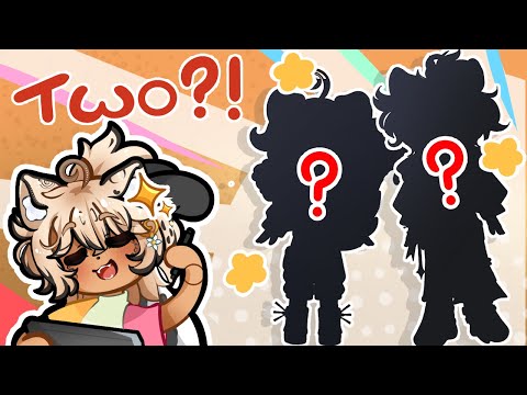 How I Drew and Rigged Two Vtuber Models From Scratch !