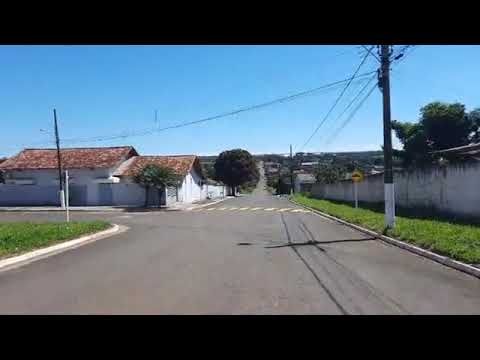 Sinalização horizontal na lombada próximo ao PA pronto atendimento na cidade de Alto Garças MT