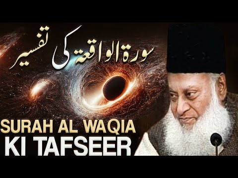 SURAH WAQIA TAFSEER! | DR ISRAR AHMED TAFSEER QURAN IN URDU! | DR ISRAR AHMED EMOTIONAL BAYAN