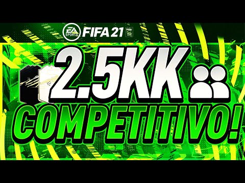 FIFA 21 - MELHOR TIME 2,5KK COMPETITIVO ULTIMATE TEAM!