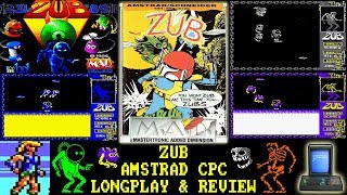 [AMSTRAD CPC] Zub - Longplay & Review