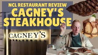 NCL Steakhouse Review: Is Cagney's Worth It Crab Cake or Tuna Salad!! Visit Norwegian's Steakhouse