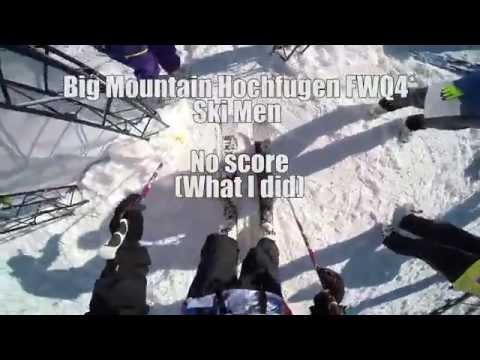 Freeride World Qualifier 4* Hochfugen with Mickael Bimboes in Ski