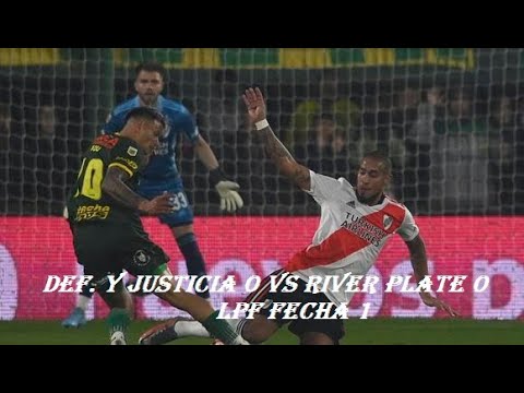Defensa y Justicia 0 vs River Plate 0 - 2022 06 05 - LPF Fecha 1