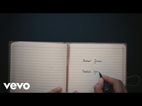 Amber Gomaa - Needed You (Lyric Video)