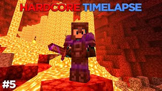 Download lagu Destroying Nether for NETHERITE! In Minecraft Hardcore Timelapse Season 1 Episode 5 | GD Venus mp3
