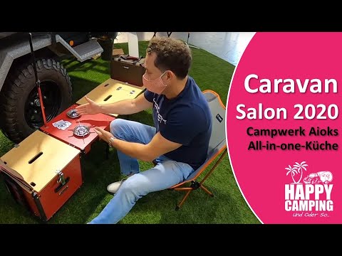 Caravan Salon 2020 - Vorstellung Campwerk Aioks Küche | Happy Camping