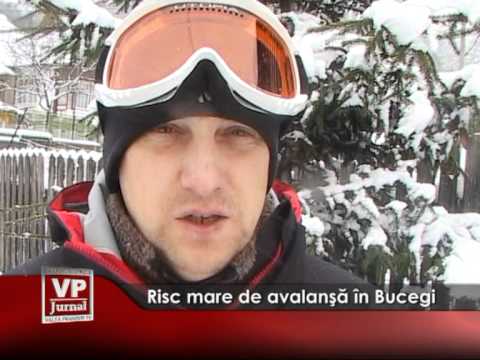 Risc mare de avalanşă în Bucegi