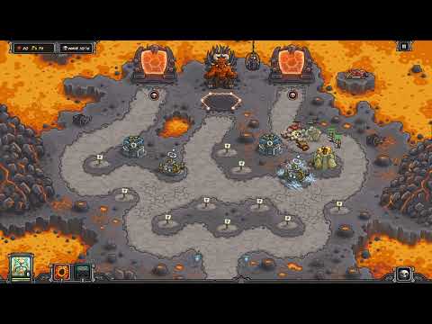 Kingdom Rush: Pandaemonium, Front Tower Spots Only, Veteran Difficulty, NLL, Tenshi Showcase