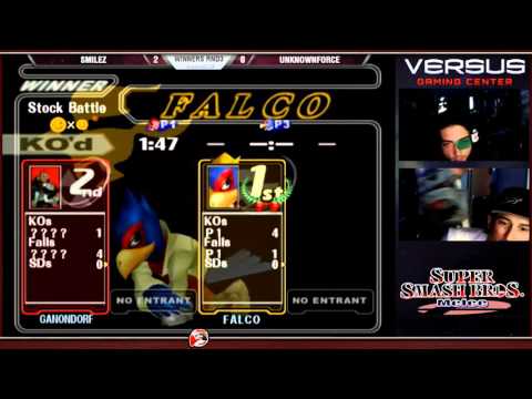 VS Weekly 3/20/16 - Winners R4 - VS|PorkChops (Falco) vs TIpman (Ganon) - Melee