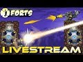 NEW DLC Speedrun! (Forts Singleplayer Gameplay) - Forts RTS - Livestream