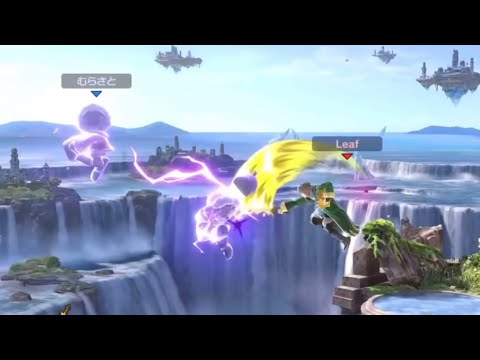 【スマブラSP】丁寧にアイスクライマーを1人ずつ処理していくLeaf選手のルフレ