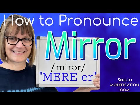 YouTube video about: How to pronounce mirroring?