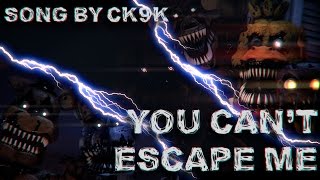 You Can&#39;t Escape Me By ChaoticCanineCulture (FNAF SFM -  Edited By Djebrayass)