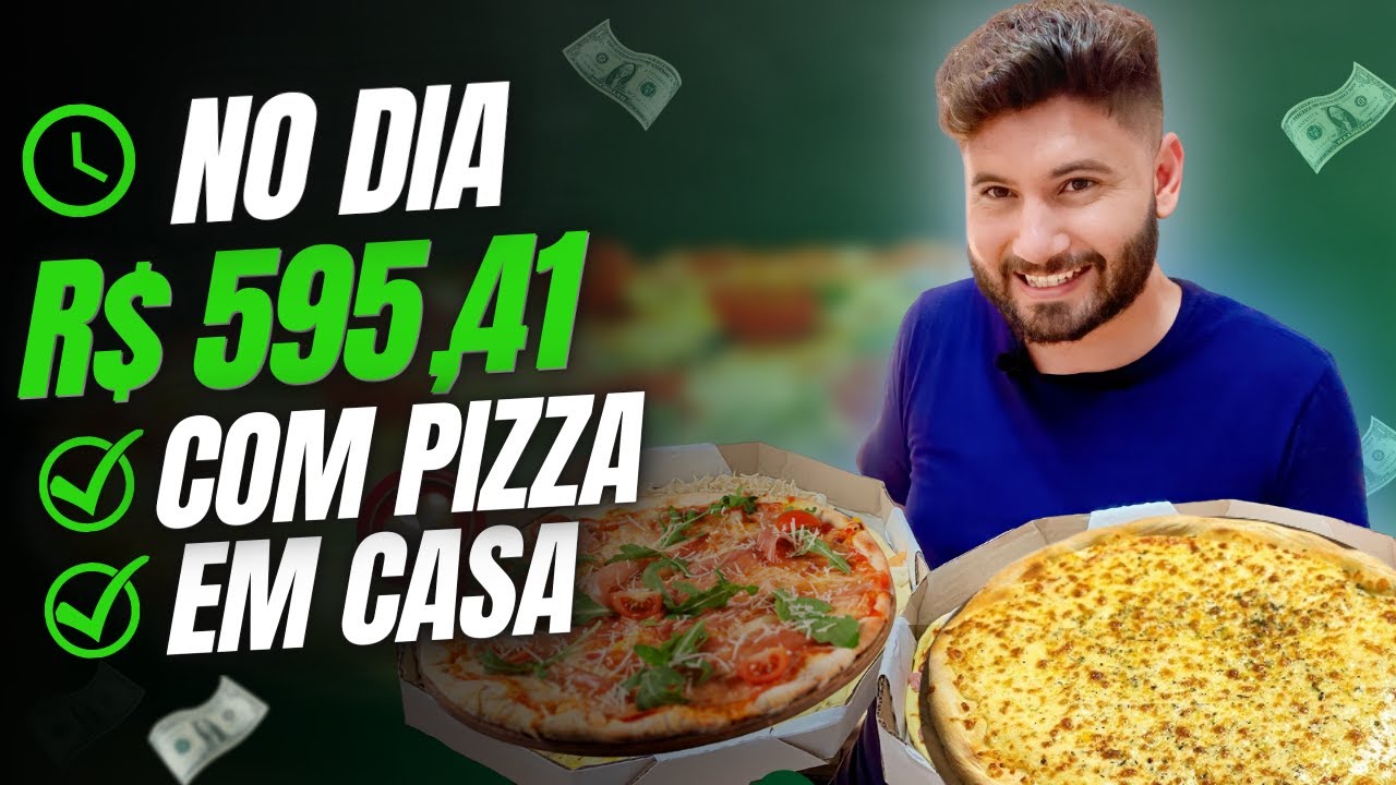 COMO MONTEI UMA PIZZARIA DELIVERY EM CASA EM 24Horas! E Ganhei muito Dinheiro!